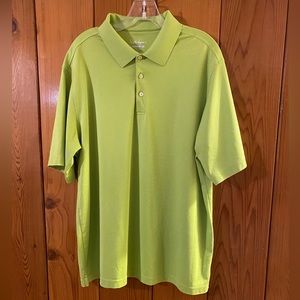 Walter Hagen Hydro-Dri XL Green Golf Shirt